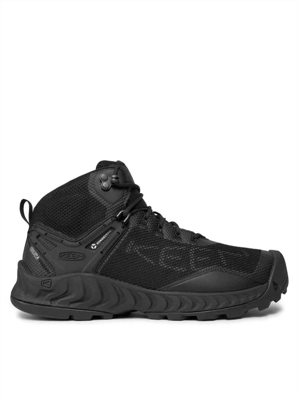 NEW KEEN men's nxis evo mid shoe in black